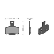 Brenta Pastiglie E-Bike Magura MT2 / MT4 / MT6 / MT8 / Campagnolo Strada
