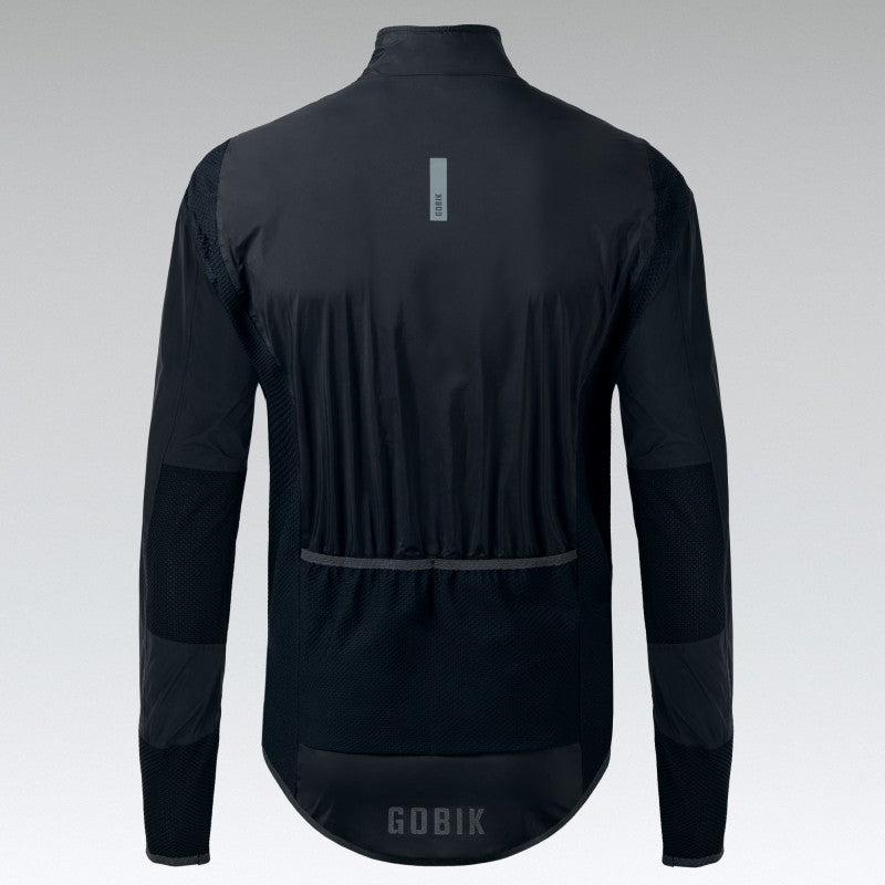 Gobik Giacca Impermeabile Exo 2.0 Unisex Royal Nero
