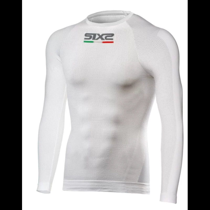 Sixs Intimo Manica Lunga TS2 Bianco Carbon