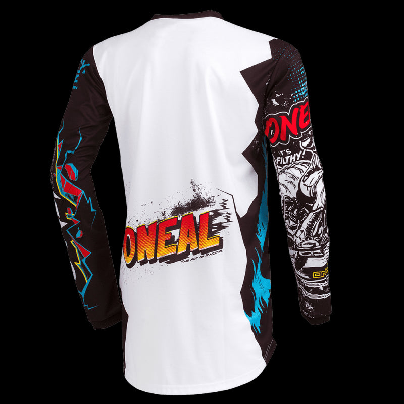 O'Neal Maglia Element Villain Bianco