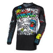 O'Neal Maglia Element Rancid V.24 Nero/Bianco