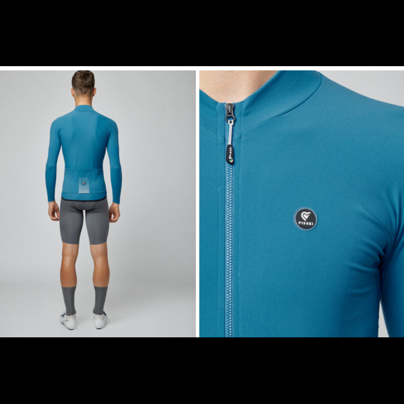 Pissei Maglia Invernale Prima Pelle Azzurro