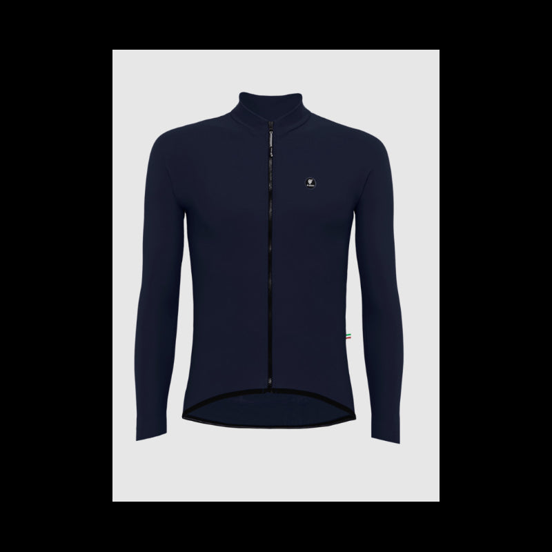 Pissei Maglia Manica Lunga Prima Pelle Blue/Black