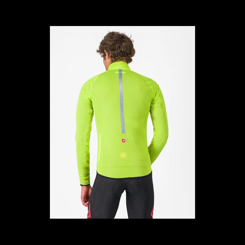 Castelli Mantellina Squall Shell Jacket Giallo
