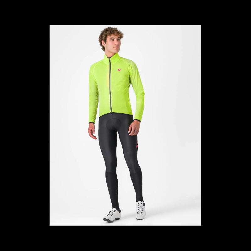 Castelli Mantellina Squall Shell Jacket Giallo