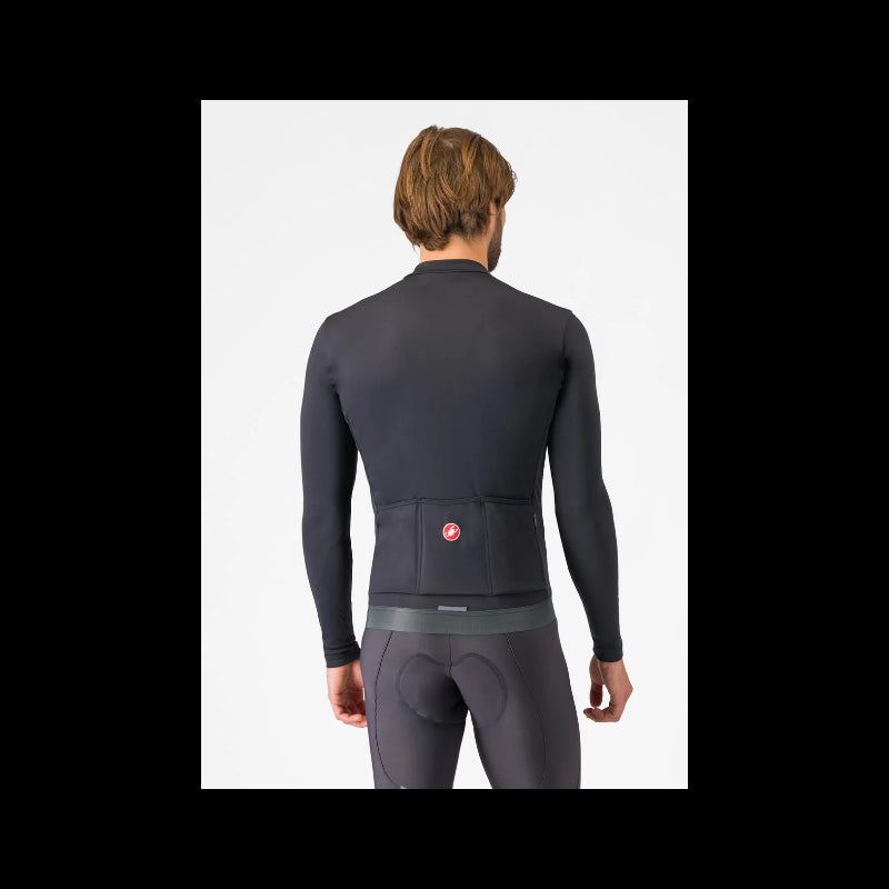 Castelli Maglia Invernale Espresso Thermal Nero