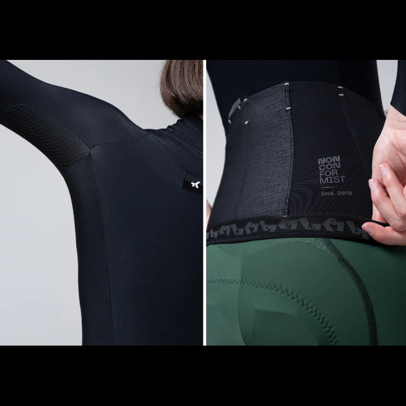 Gobik Maglia Invernale Pacer Solid 2.0 Donna Jasper Nero