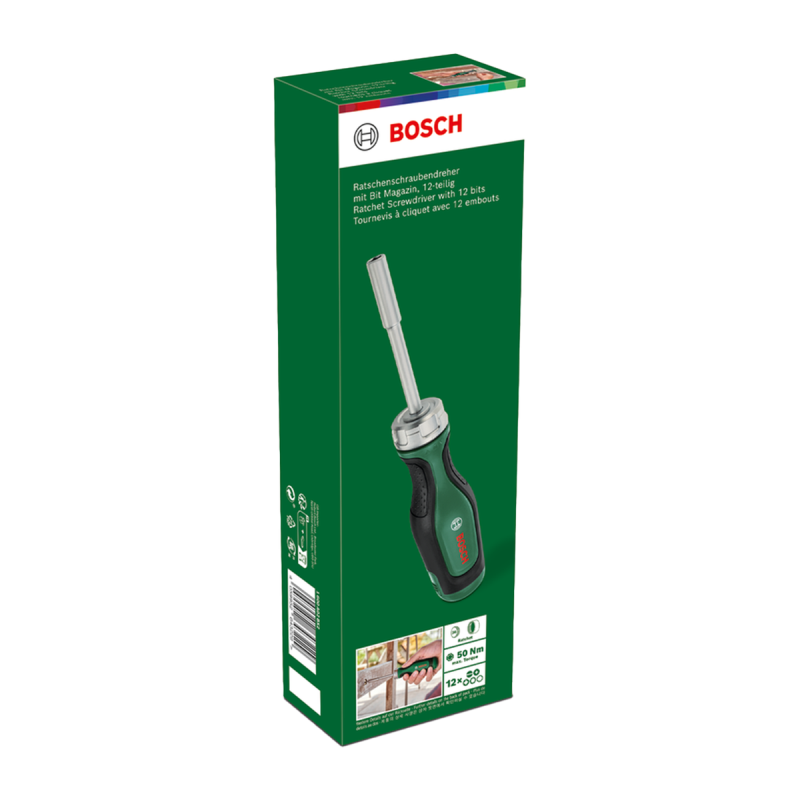 Bosch Cacciavite a Cricchetto con 12 bit