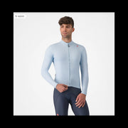 Castelli Maglia Invernale Espresso Thermal Sky/Grigio