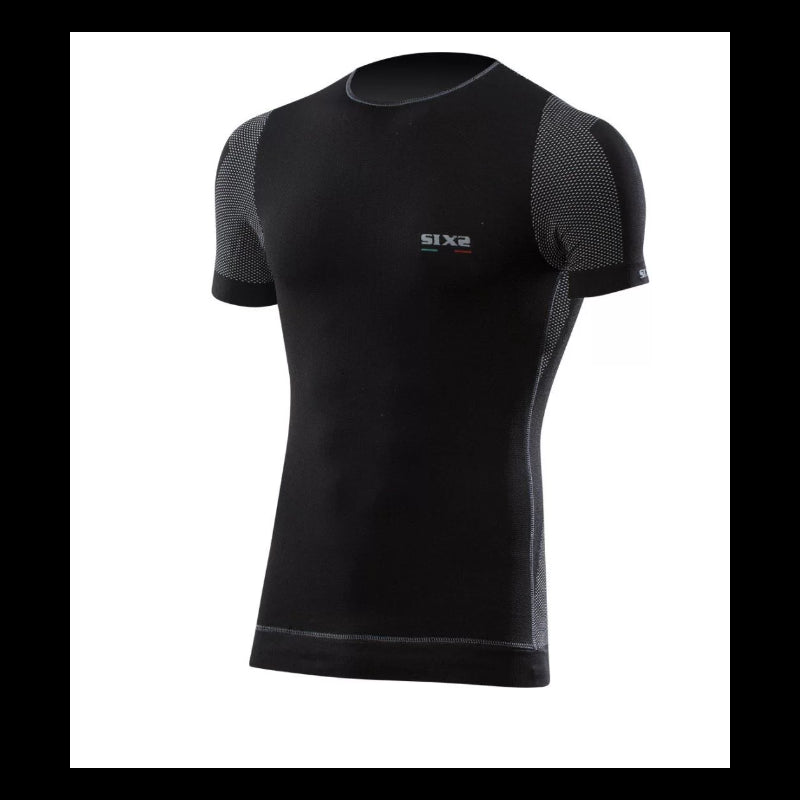 Sixs Intimo Maniche Corte Windshell Nero Carbon