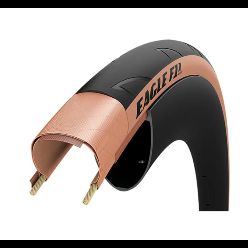 Goodyear Copertura EAGLE F1 R Tube Type 700x25 Nero/Para