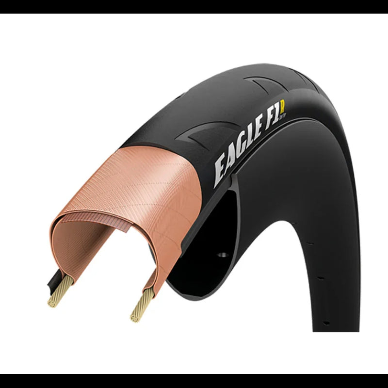 Goodyear Copertura EAGLE F1 R Tube Type 700x30 Nero