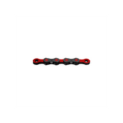 Kmc Catena DLC12 Waxed 12v 126maglie Nero/Rosso