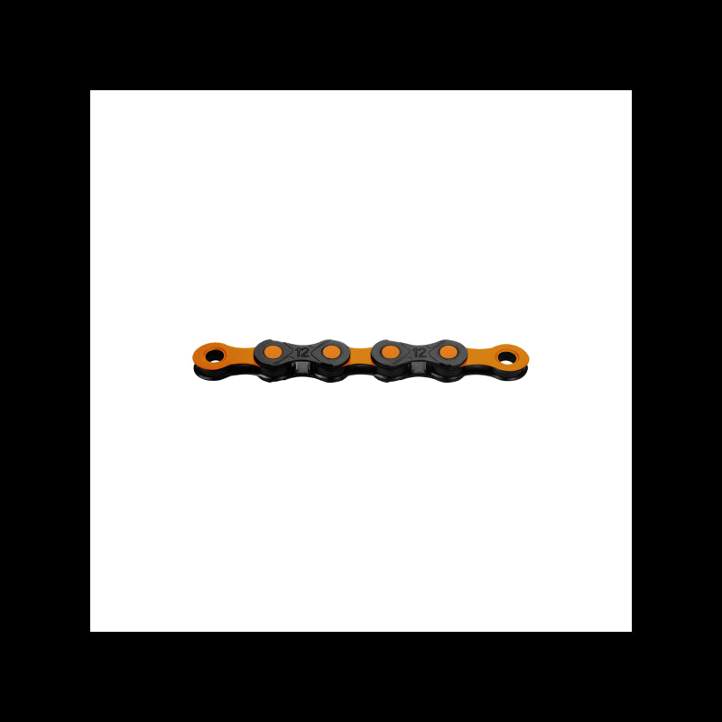 Kmc Catena DLC12 Waxed 12v 126maglie Nero/Arancione