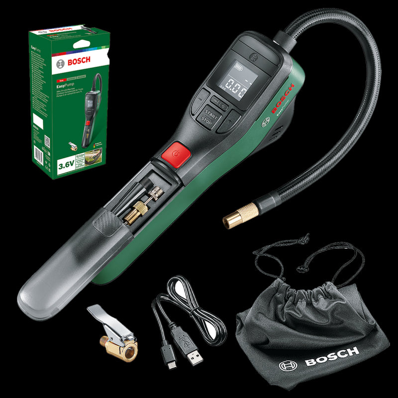 Bosch Mini Compressore a Batteria EasyPump 10,3 Bar