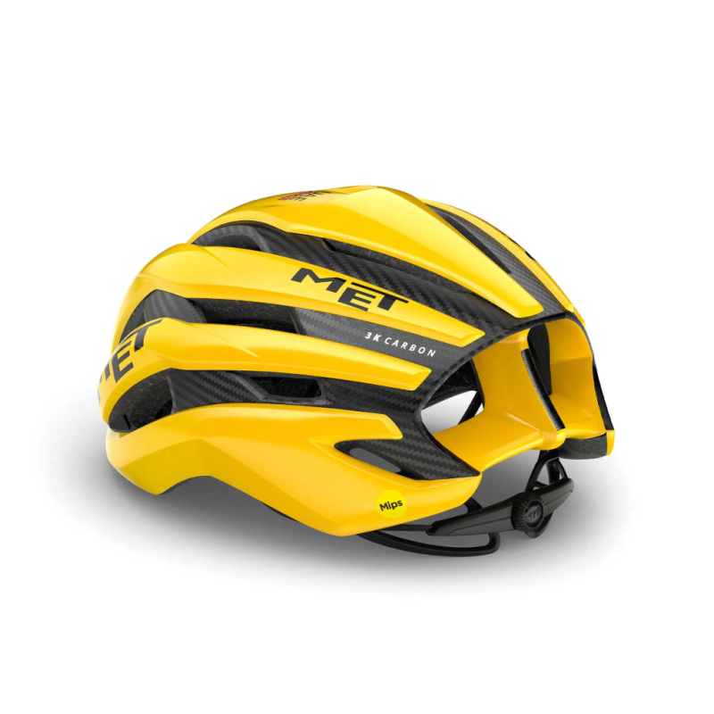 Met Casco Trenta 3K Carbon Mips UAE Team Emirates Giallo
