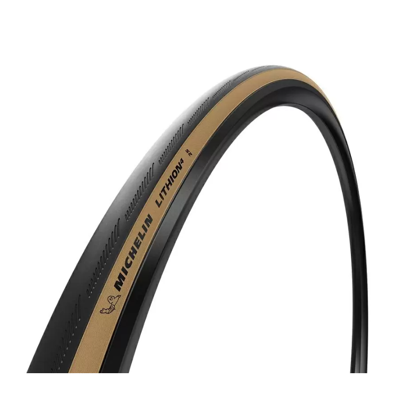 Michelin Copertura Lithion 4 700x28c Pieghevole Nero/Para