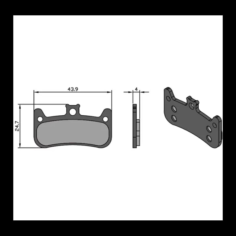 Brenta Pastiglie All Around BR33AA Formula Cura 4