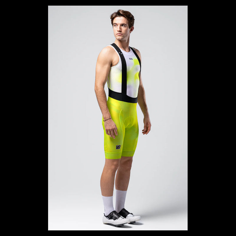 Gobik Salopette Corta Absolute Print K10 Liquid Lime