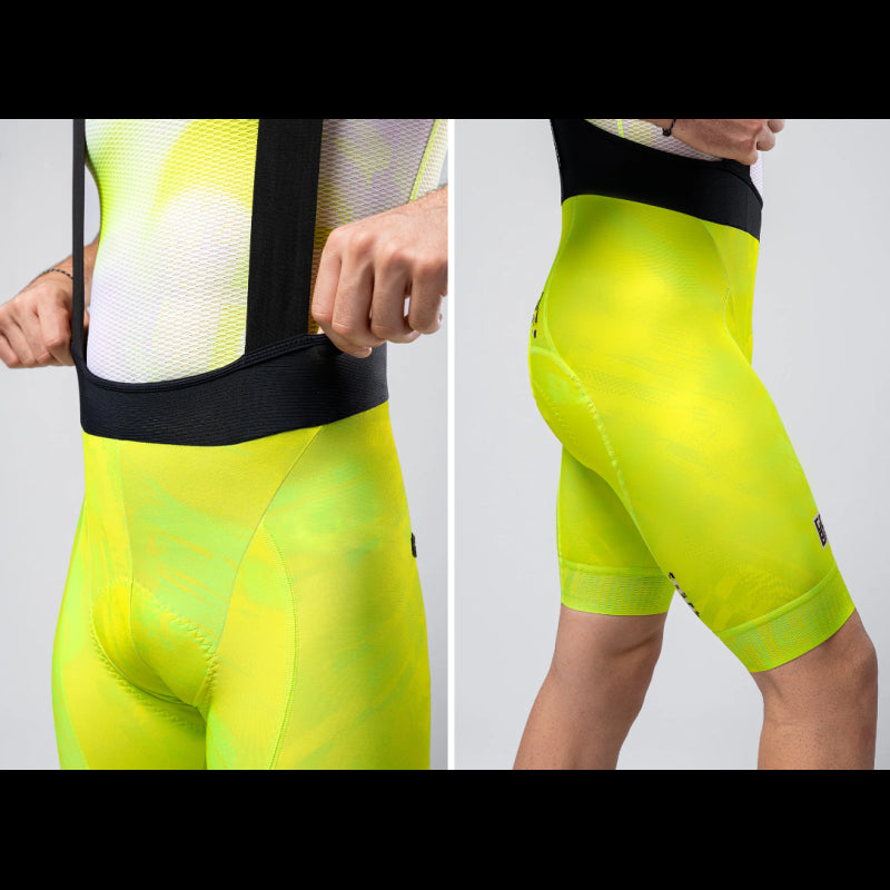 Gobik Salopette Corta Absolute Print K10 Liquid Lime