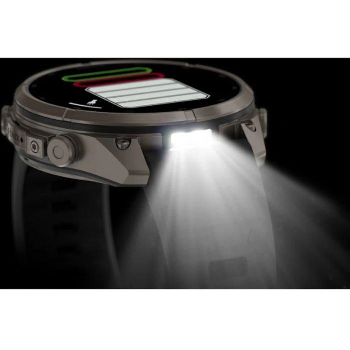 Garmin Fenix 9 Pro Amoled 47mm InReach Titanium Cinturino Grafite/Nero