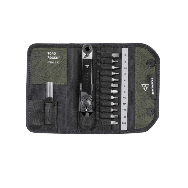 Topeak Chiave Dinamometrica Torq Rocket Mini Ex con Custodia
