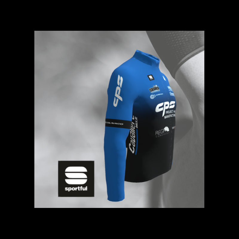 Sportful Maglia Manica Lunga Cps Professional Team Blu