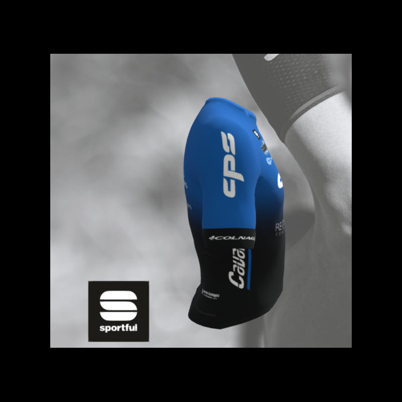 Sportful Maglia Manica Corta Cps Professional Team Blu