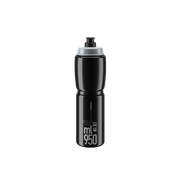 Elite Borraccia Jet Black - Grey Logo 950ml