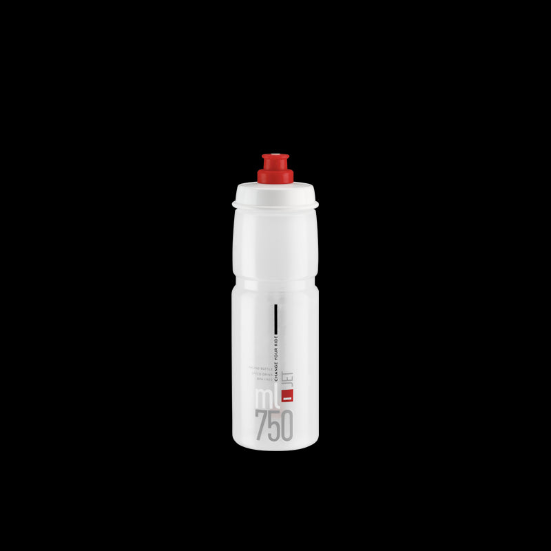 Elite Borraccia Jet Clear - Red Logo 750ml