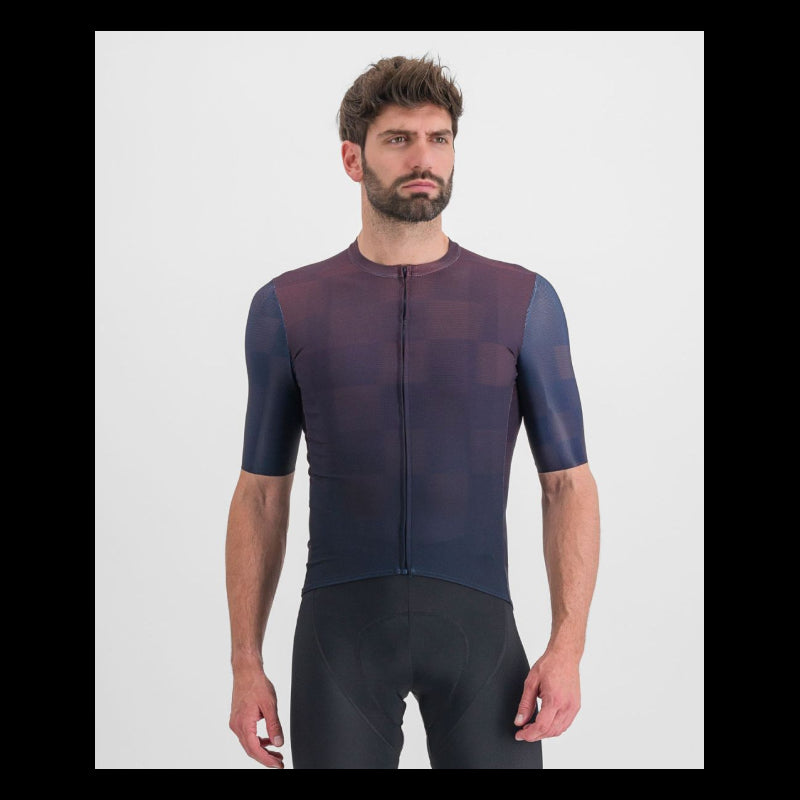 Sportful Maglia Rocket Galaxy Blue/Mulled Grape