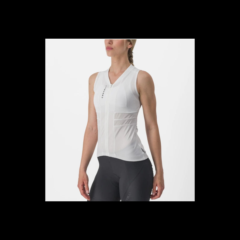 Castelli Smanicato Donna Anima 4 Bianco/Nero