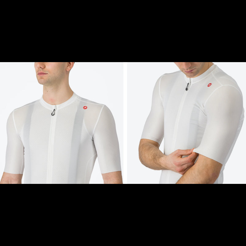 Castelli Maglia Estiva Espresso Bianco