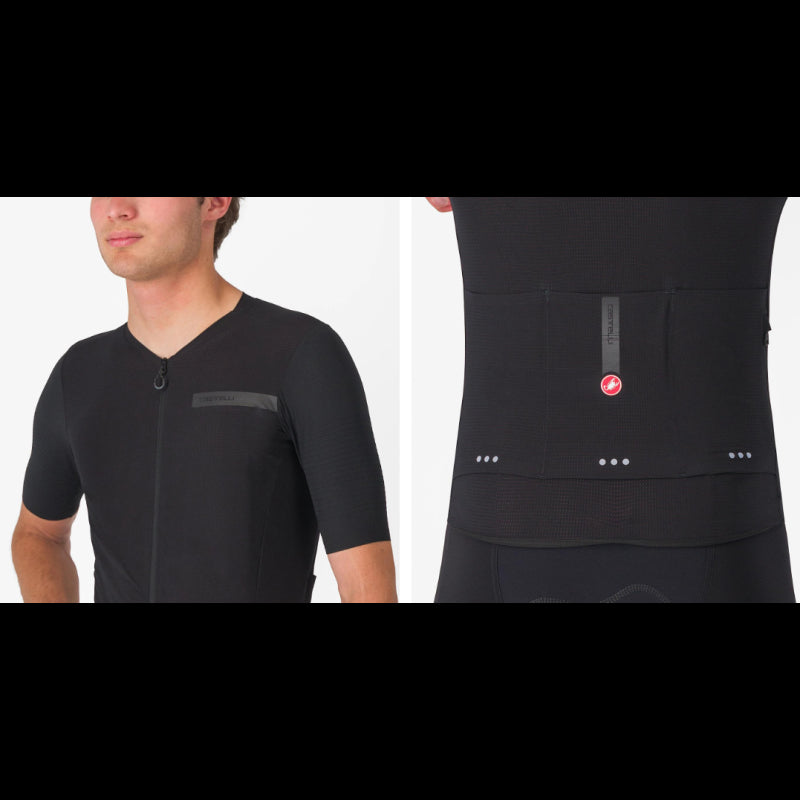 Castelli Maglia Estiva Premio Evo Nero