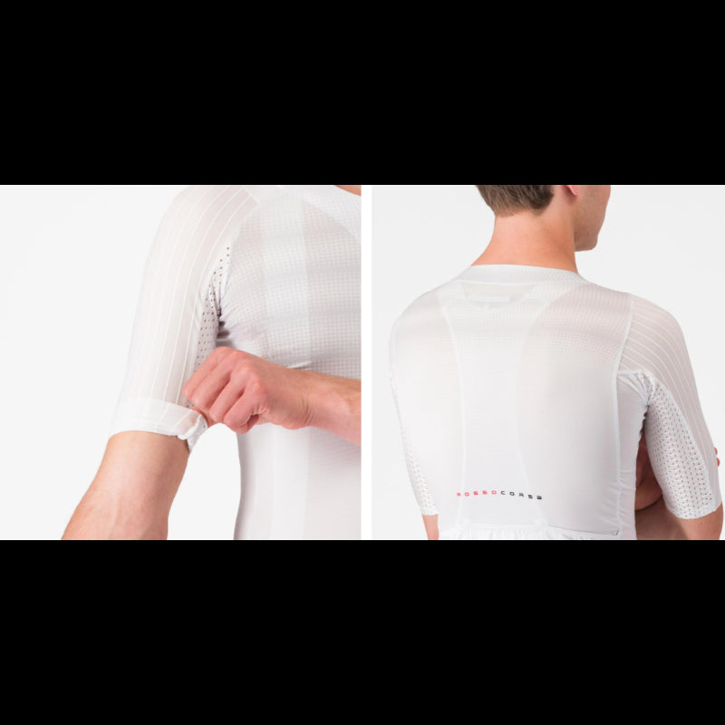 Castelli Maglia Estiva Aero Race 8S Bianco