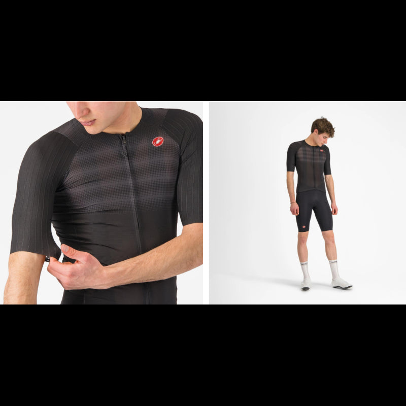 Castelli Maglia Estiva Aero Race 8S Nero