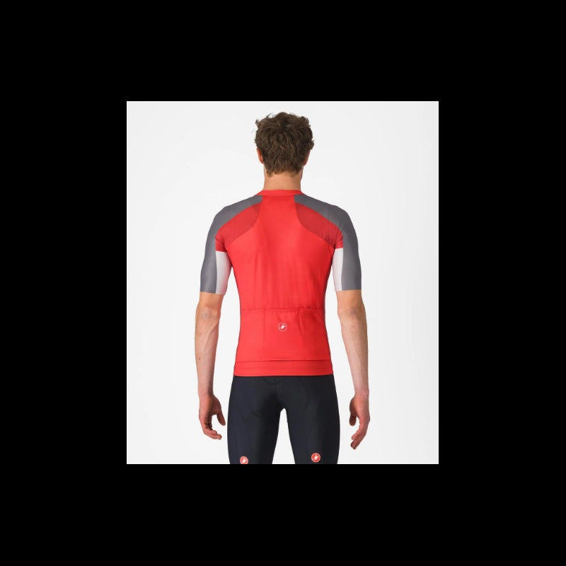Castelli Maglia Estiva Entrata 6 Rosso