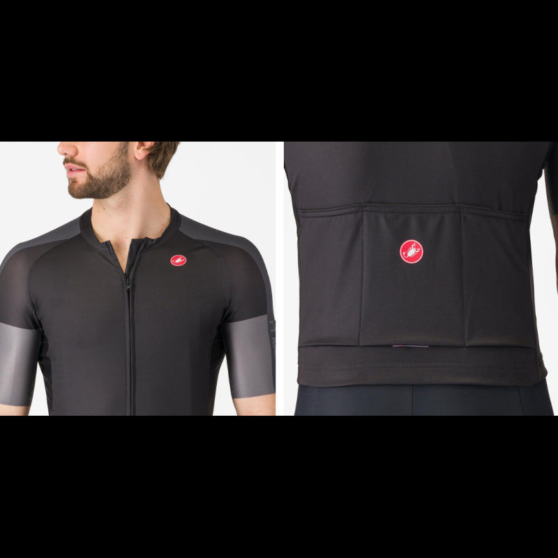 Castelli Maglia Estiva Entrata 6 Nero
