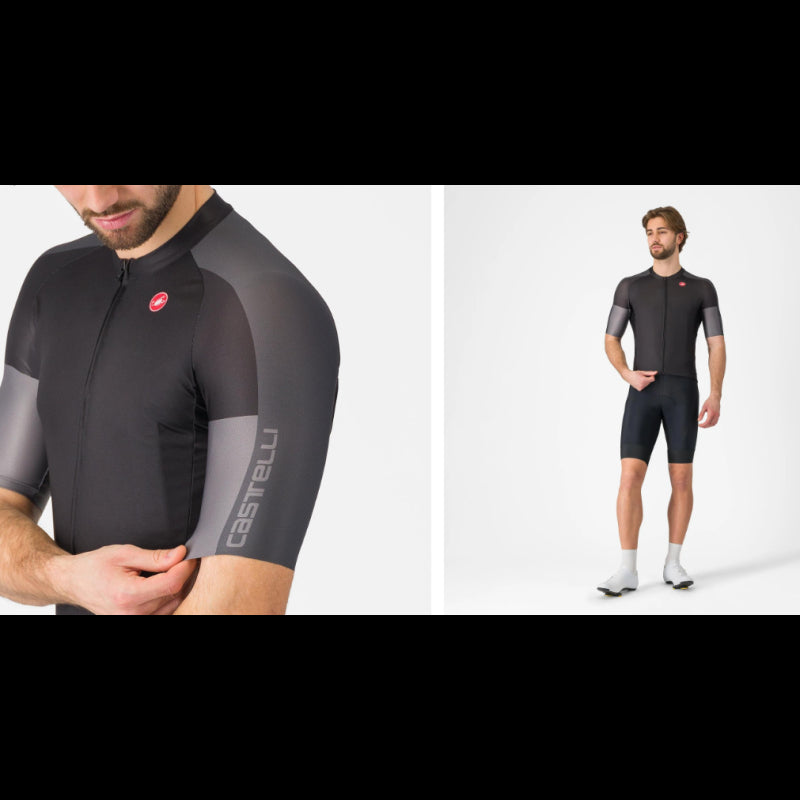 Castelli Maglia Estiva Entrata 6 Nero