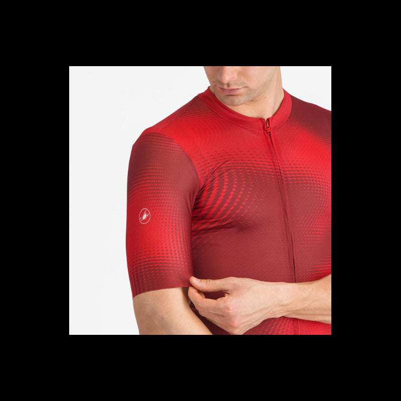Castelli Maglia Estiva Vortice Rosso