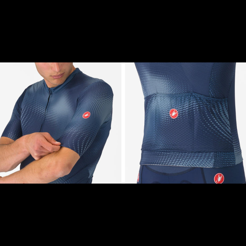 Castelli Maglia Estiva Vortice Blu