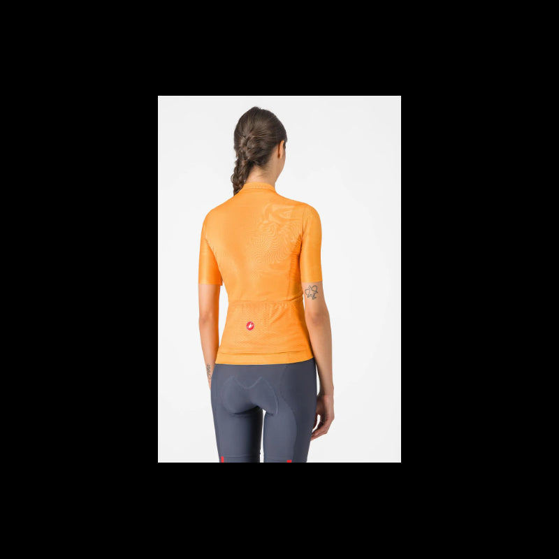 Castelli Maglia Estiva Donna Fantasia Arancio