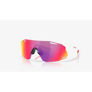 Oakley Occhiali Cybr Dyno Polished White Prizm Road