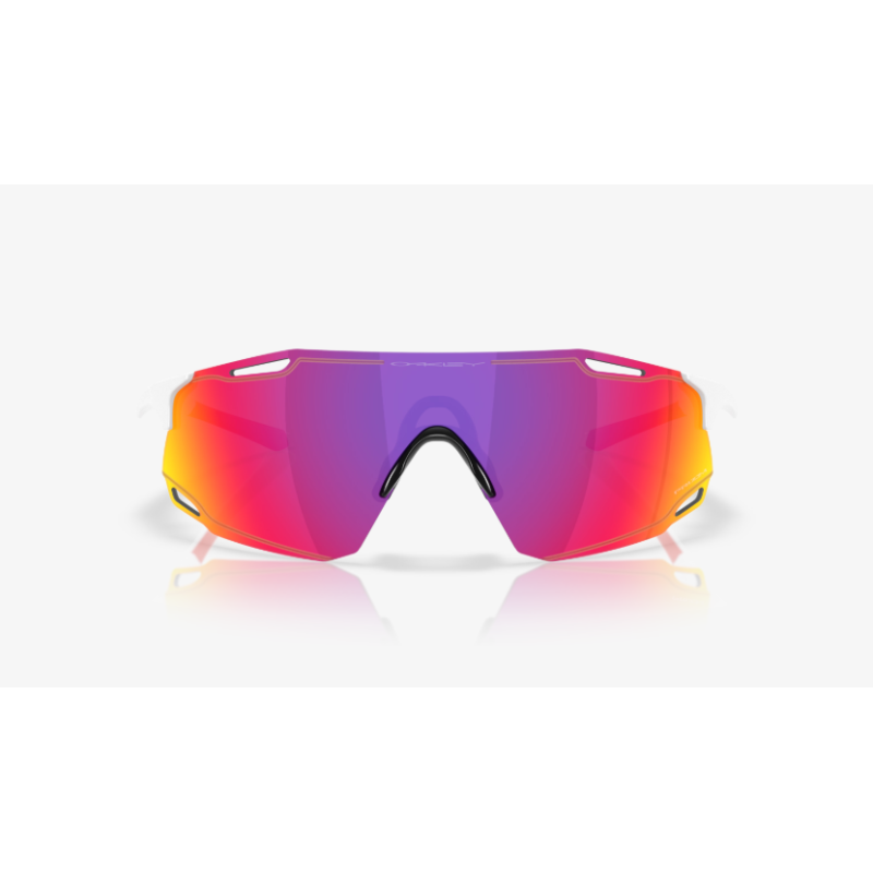 Oakley Occhiali Cybr Dyno Polished White Prizm Road