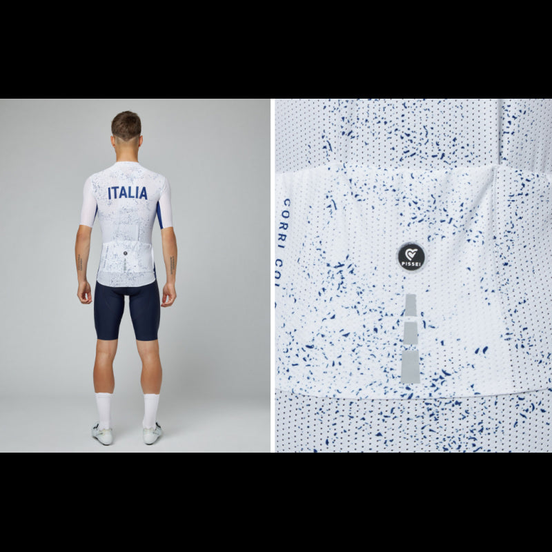 Pissei Maglia Estiva Sanremo'25 Bianco Italia