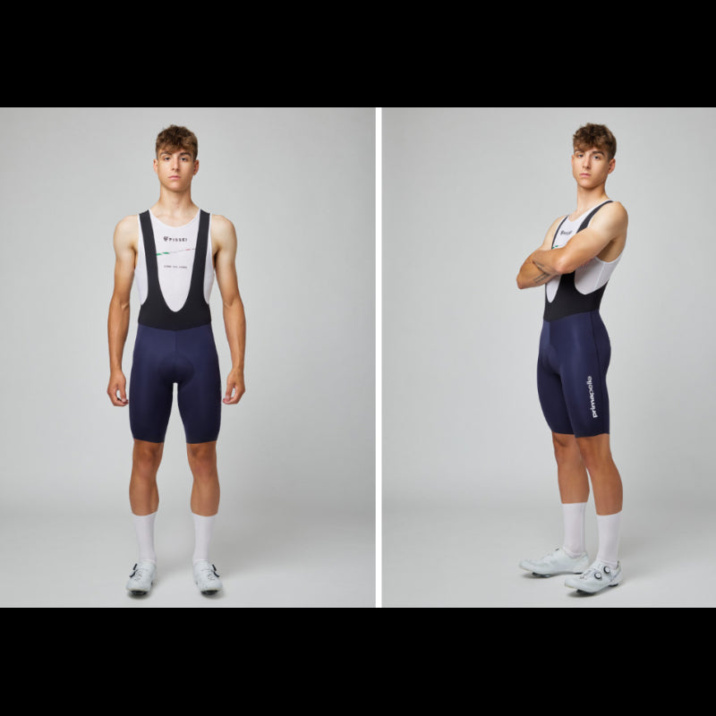 Pissei Salopette Estiva Prima Pelle Blu Navy