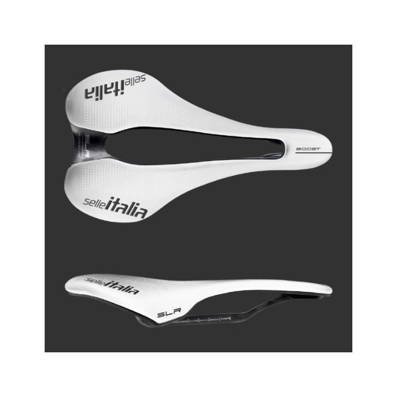 Selle Italia Sella SLR Boost Superflow Kit Carbon LTD ED. White