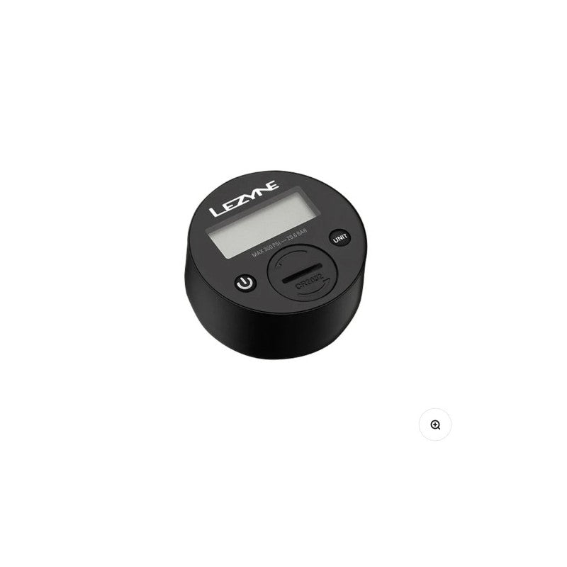 Lezyne Pompa da Terra Digital Pressure Over Drive Black