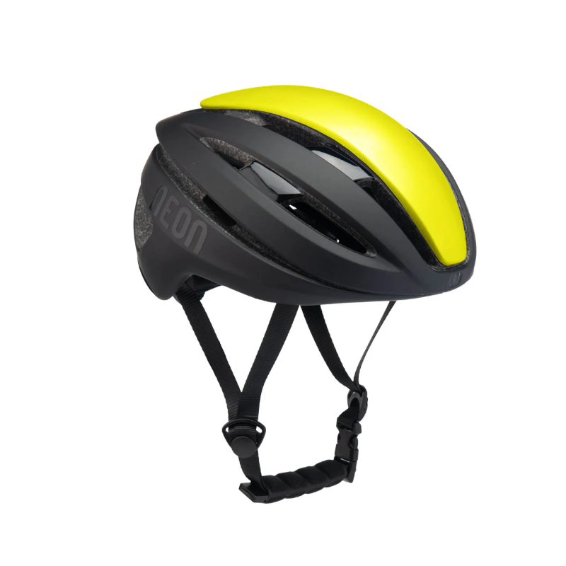 Neon Optic Casco Drone Air Nero Opaco/Giallo Lucido