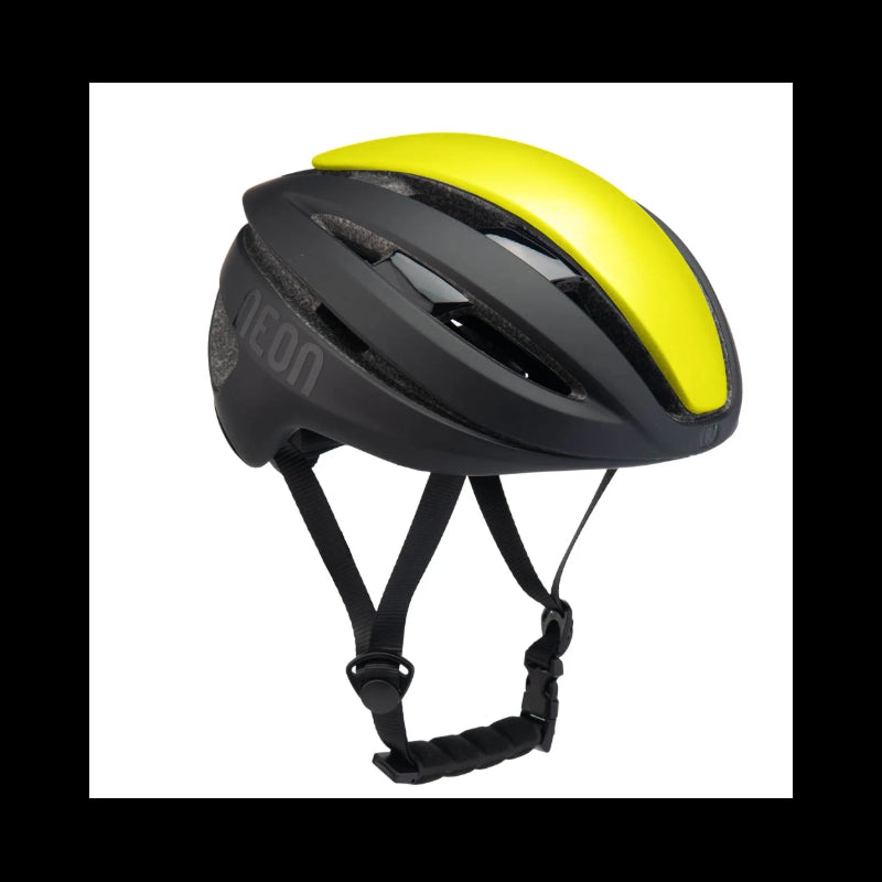 Neon Optic Casco Drone Air Nero Opaco/Giallo Lucido